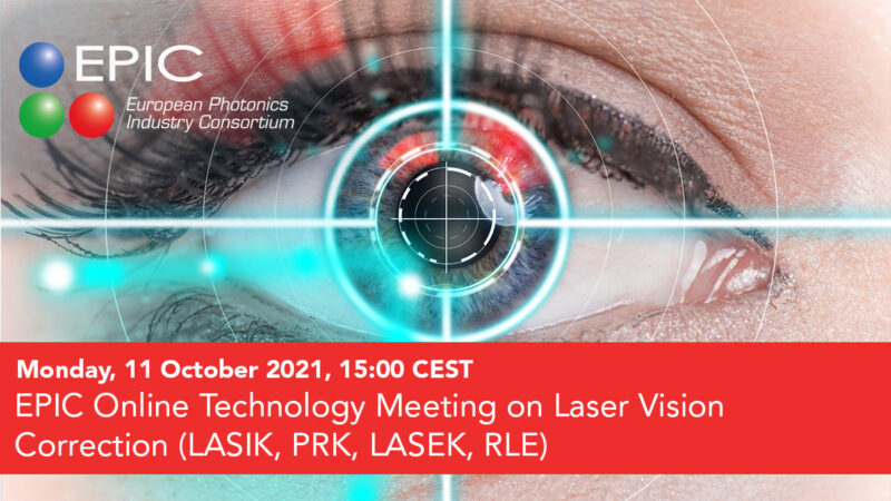EPIC Online Technology Meeting on Laser Vision Correction (LASIK, PRK, LASEK, RLE)