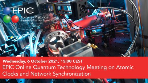 EPIC Online Quantum Technology Meeting on Atomic Clocks and Network Synchronization