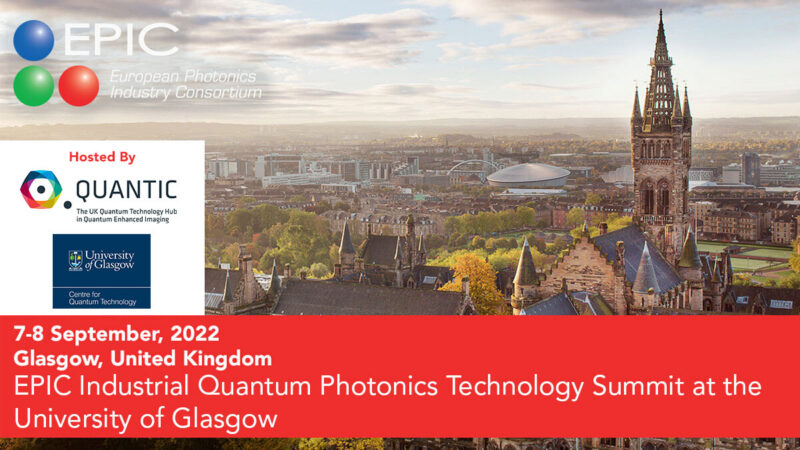 EPIC Industrial Quantum Photonics Technology Summit at the University of Glasgow