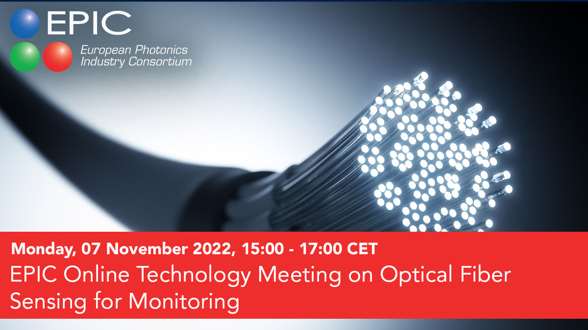 EPIC Online Technology Meeting on Optical Fiber Sensing for Monitoring