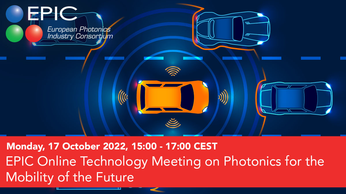 EPIC Online Technology Meeting on Lasers for Mobility of the Future