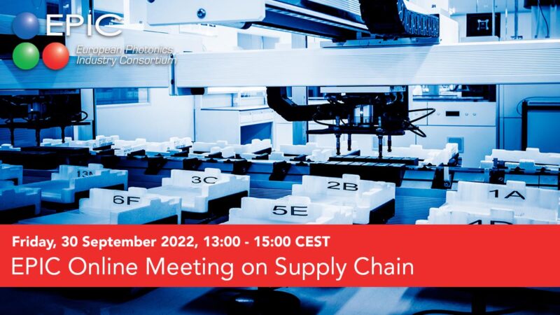 EPIC Online Meeting on Supply Chain