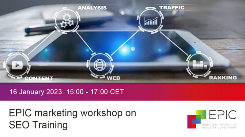 EPIC marketing workshop on SEO Training