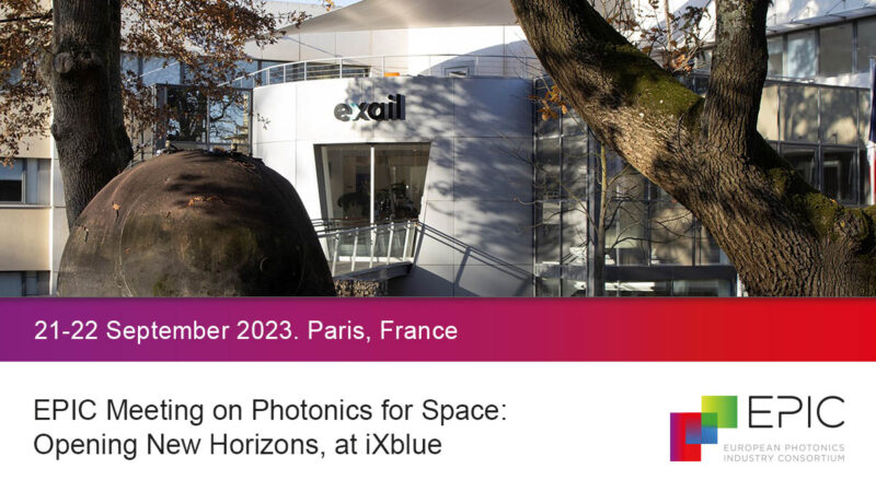 EPIC Meeting on Photonics for Space: Opening New Horizons at Exail