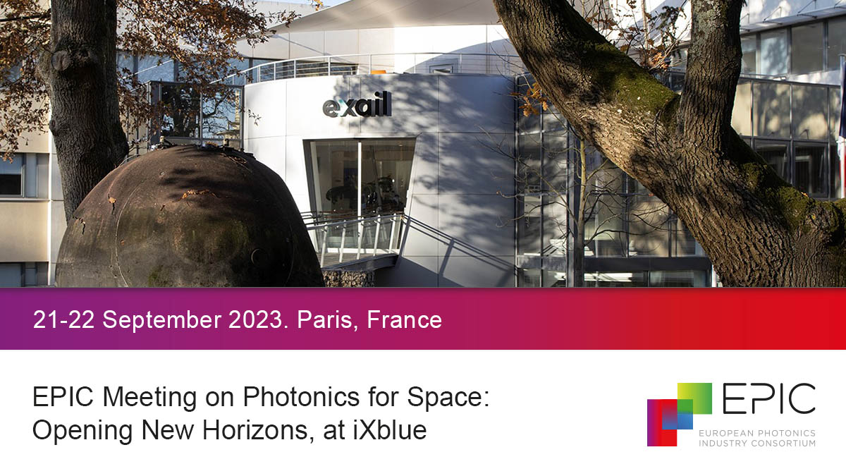 EPIC Meeting on Photonics for Space: Opening New Horizons at iXblue